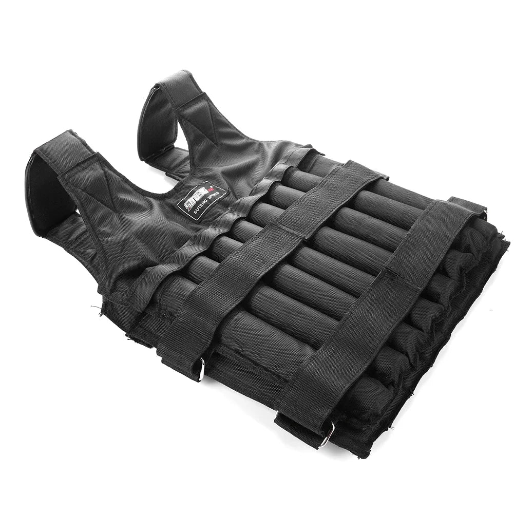 Running Weighted Vest 3/15/35kg 1-20/1-50KG Adjustable Workout Weight Vest Exercise Vest for Workout Strength Training Running